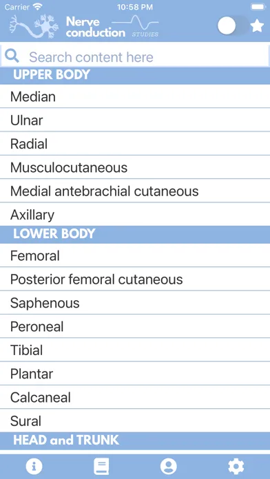Nerve Conduction Studies سکرین شاٹس