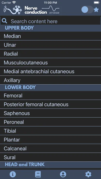 Nerve Conduction Studies سکرین شاٹس