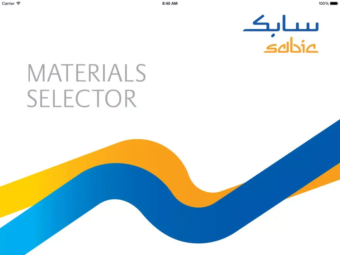 SABIC Materials Selector iPad 應用截圖