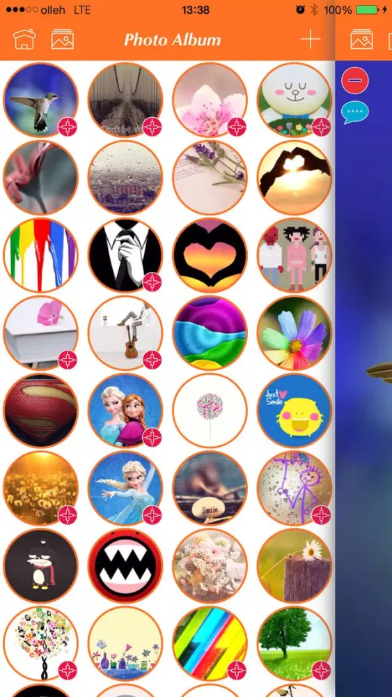 Capturas de tela do Photo Merger