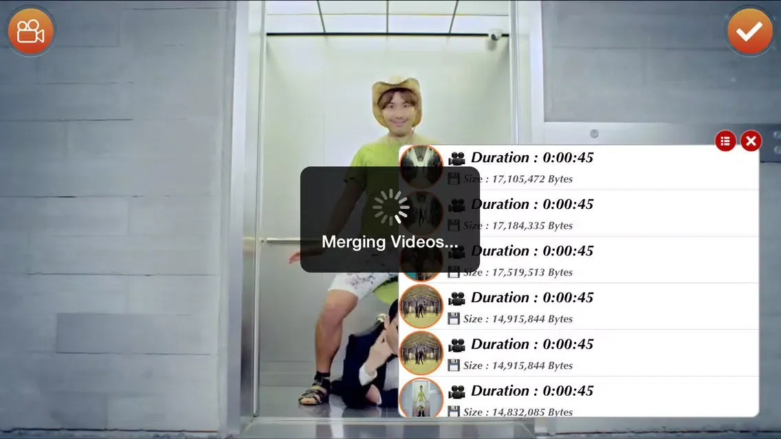 Capturas de pantalla de One Video - Multiple Videos into ONE Video