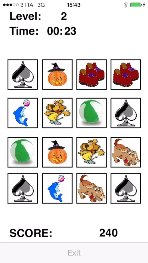 Memo Game Card スクリーンショット