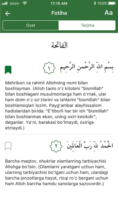 Tangkapan skrin Islam. Namaz.