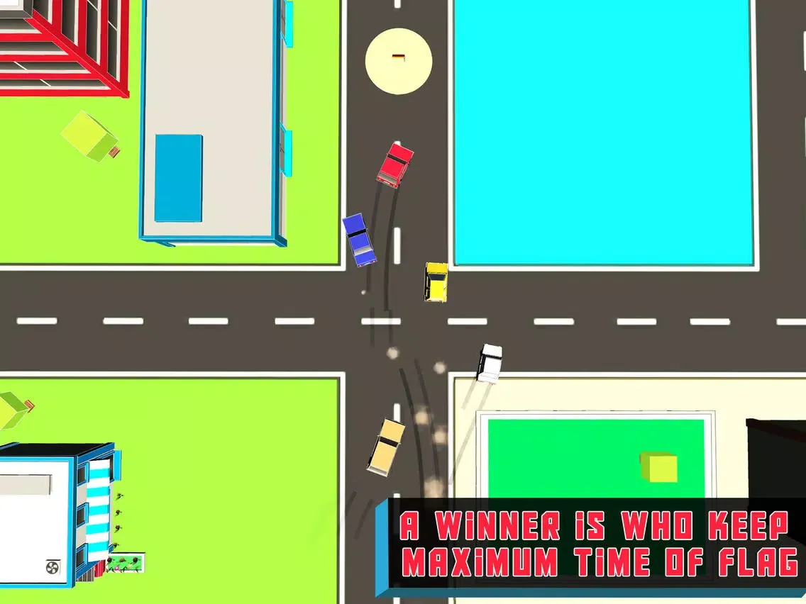 Splashy Car - Crashy Road through the City iPad  Screenshots
