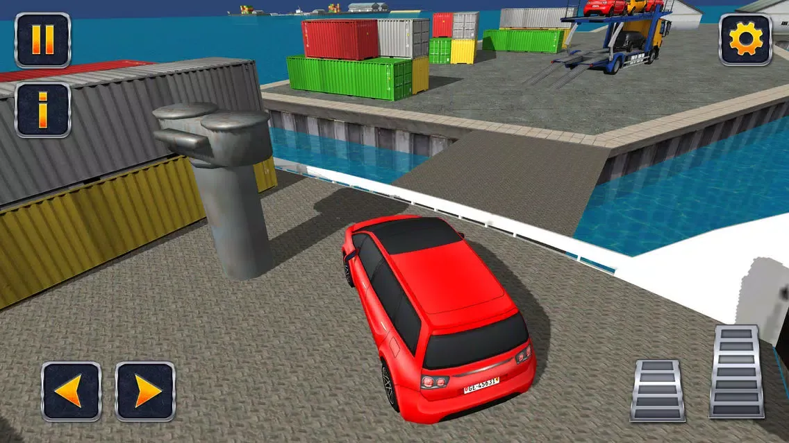 ภาพหน้าจอของ City Car Transporter Trailer