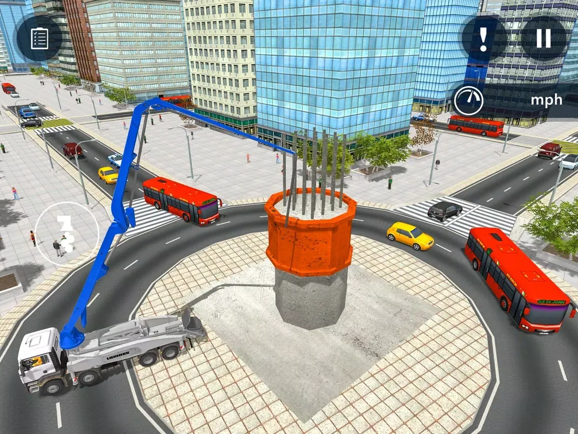 City Flyover Construction Sim iPad 应用截图