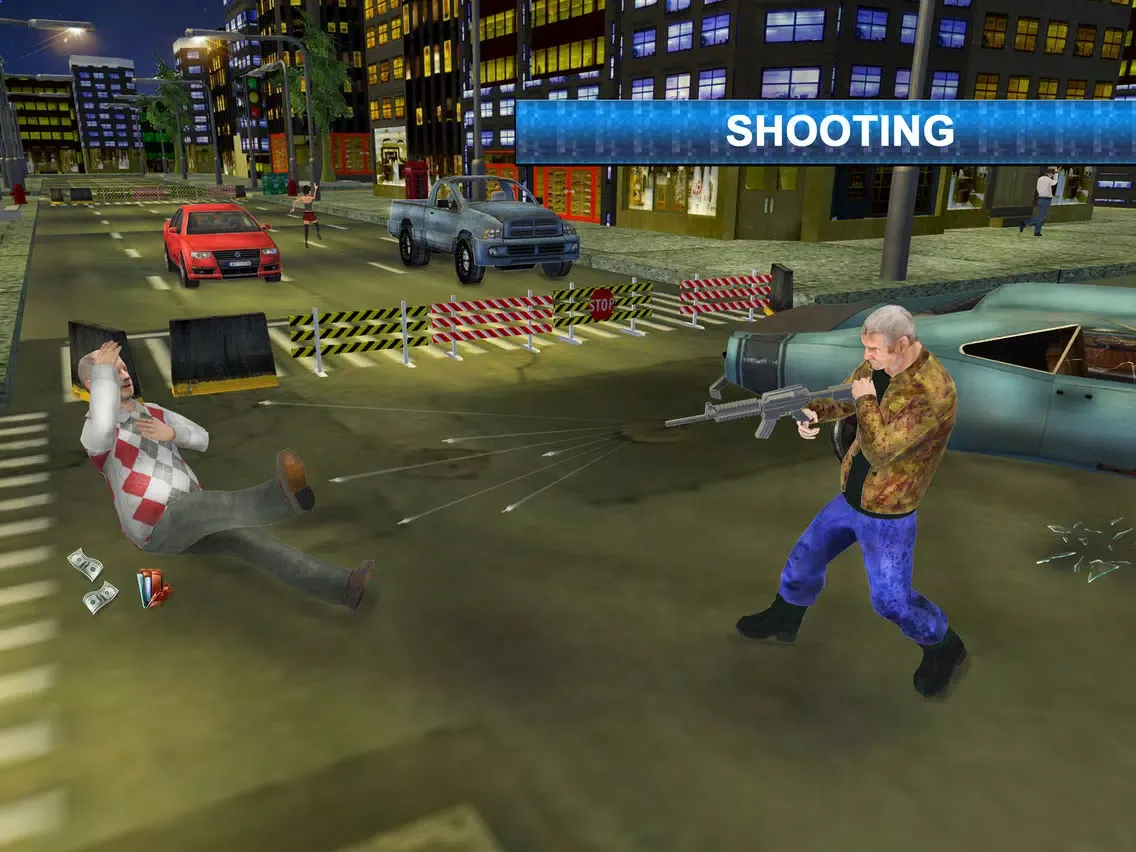Crime fighter crazy grandpa 2 : Terrorist crime iPad  Screenshots