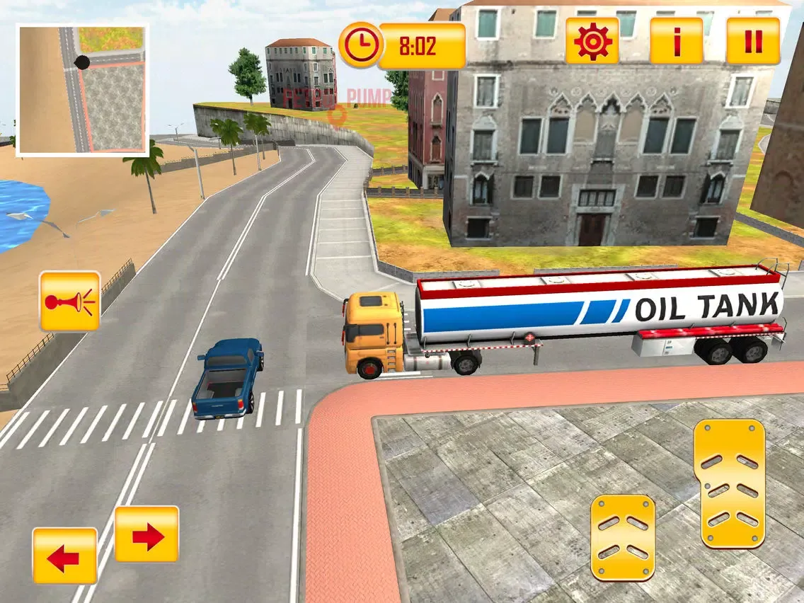 Ảnh chụp màn hình của Oil Transport Truck Simulator iPad 