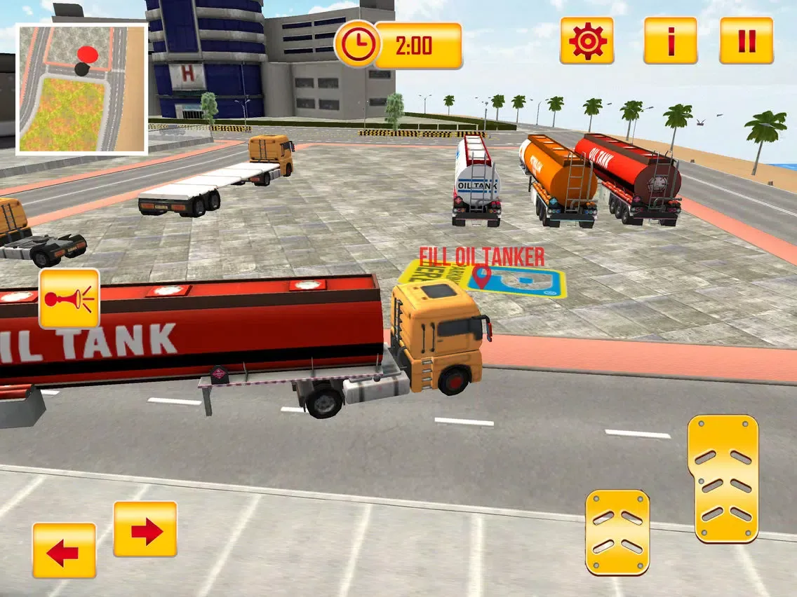 Ảnh chụp màn hình của Oil Transport Truck Simulator iPad 