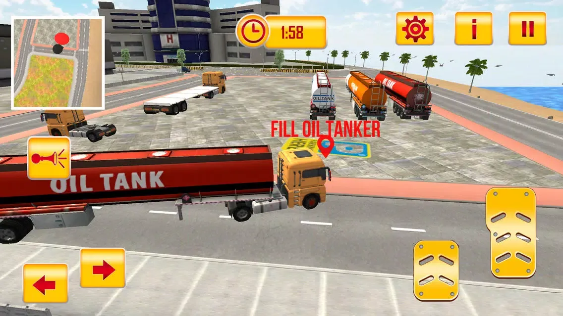 Ảnh chụp màn hình của Oil Transport Truck Simulator
