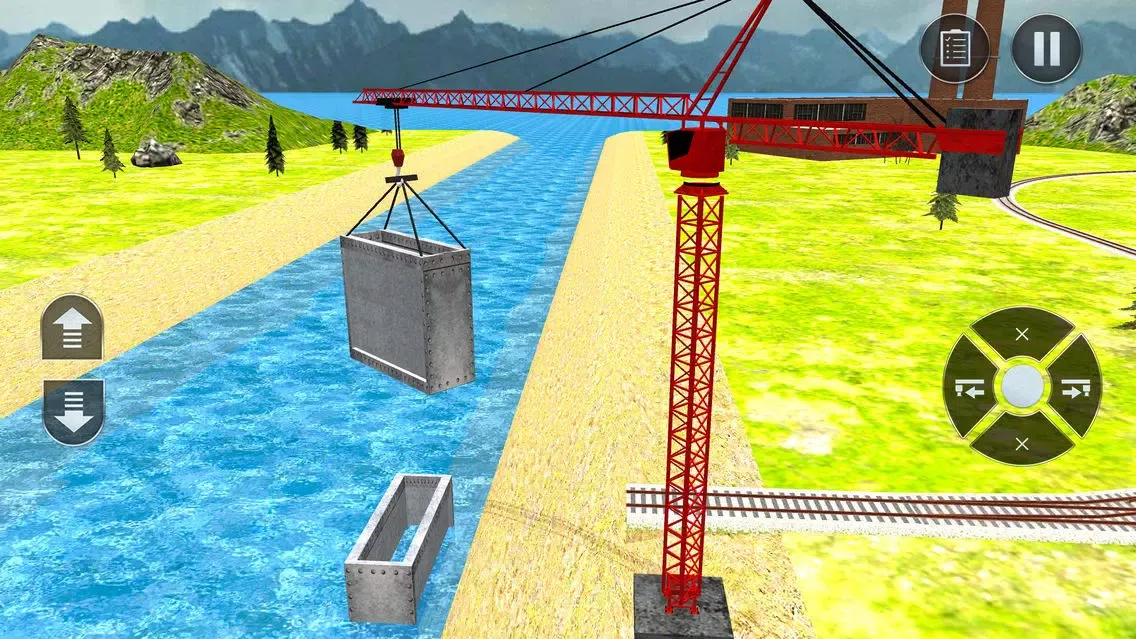 Скриншоты Train Bridge Construction Game
