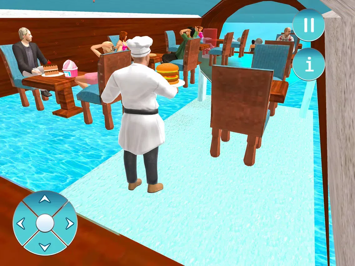 Tangkapan skrin Water Restaurant Construction iPad 