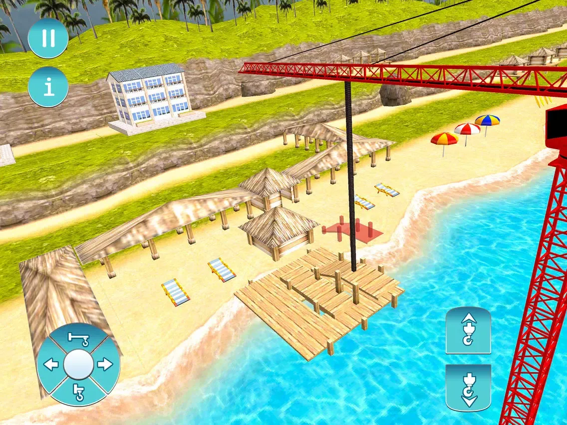 Tangkapan skrin Water Restaurant Construction iPad 