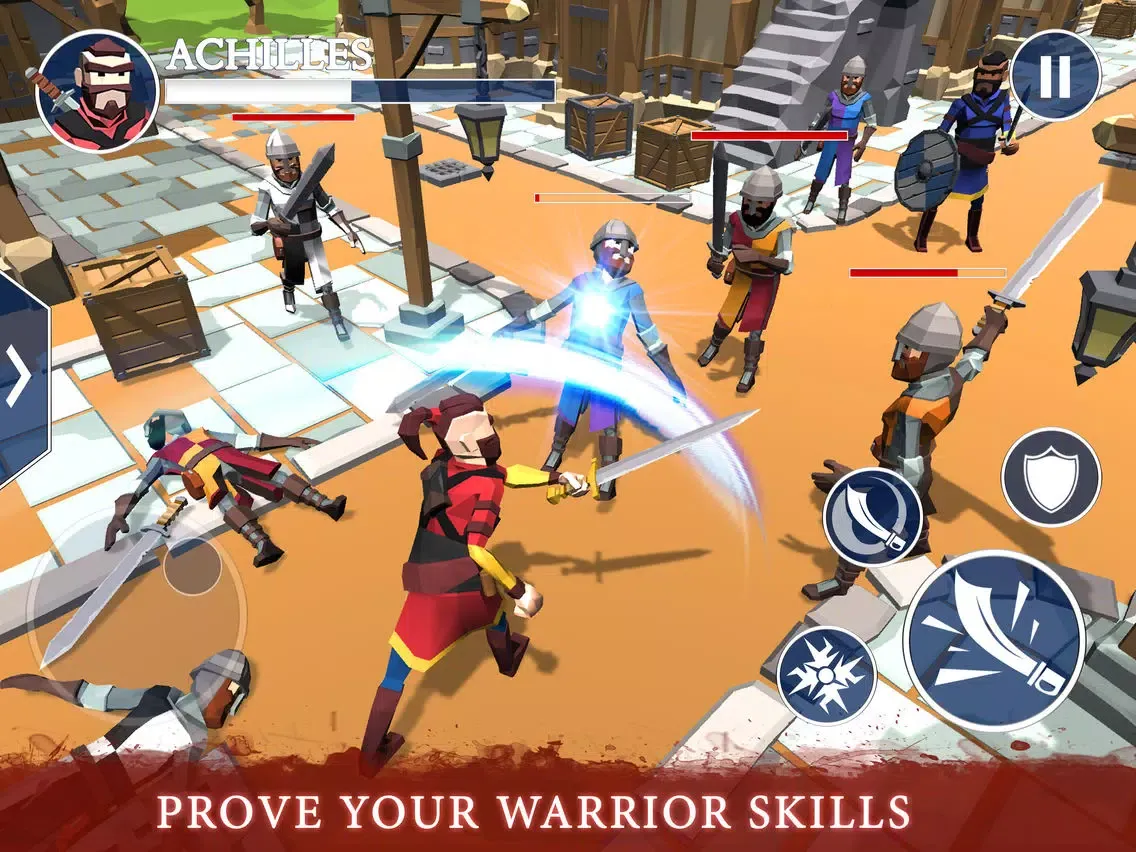 Ảnh chụp màn hình của Warrior of Medieval Kingdom iPad 