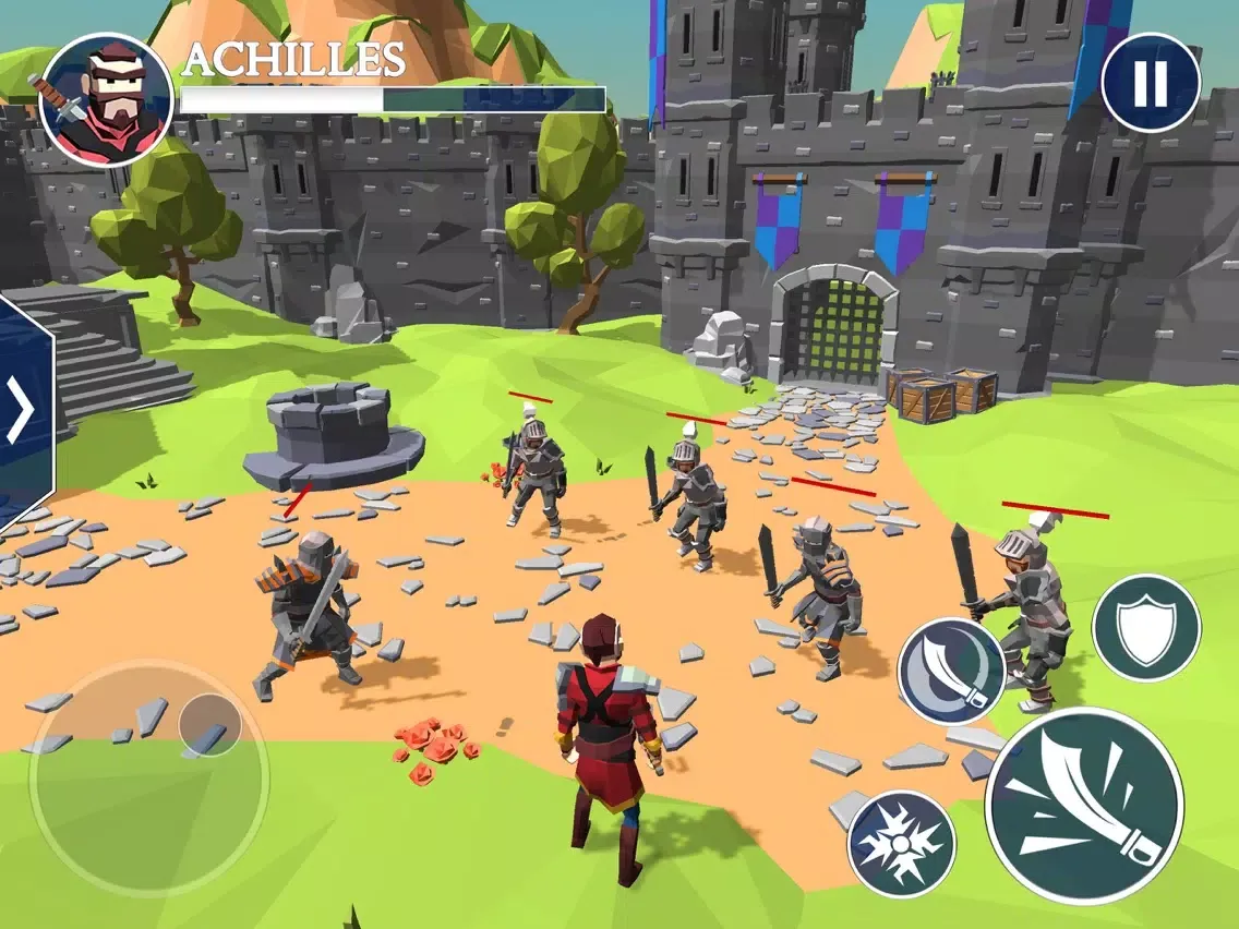 Ảnh chụp màn hình của Warrior of Medieval Kingdom iPad 