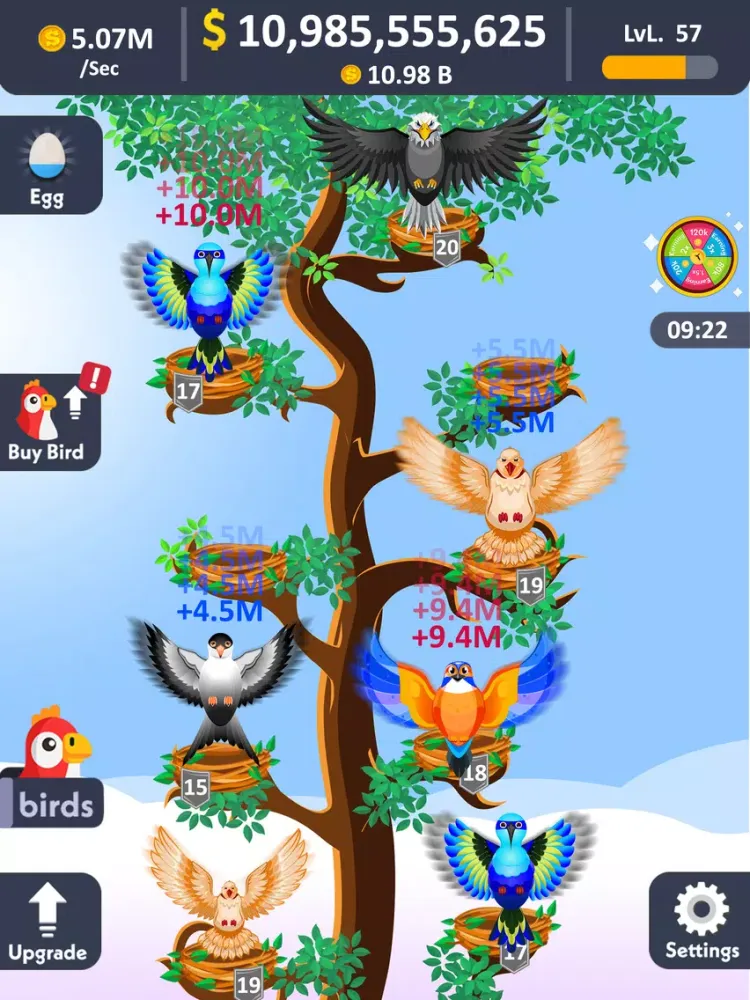 Bird Merge iPad  스크린샷