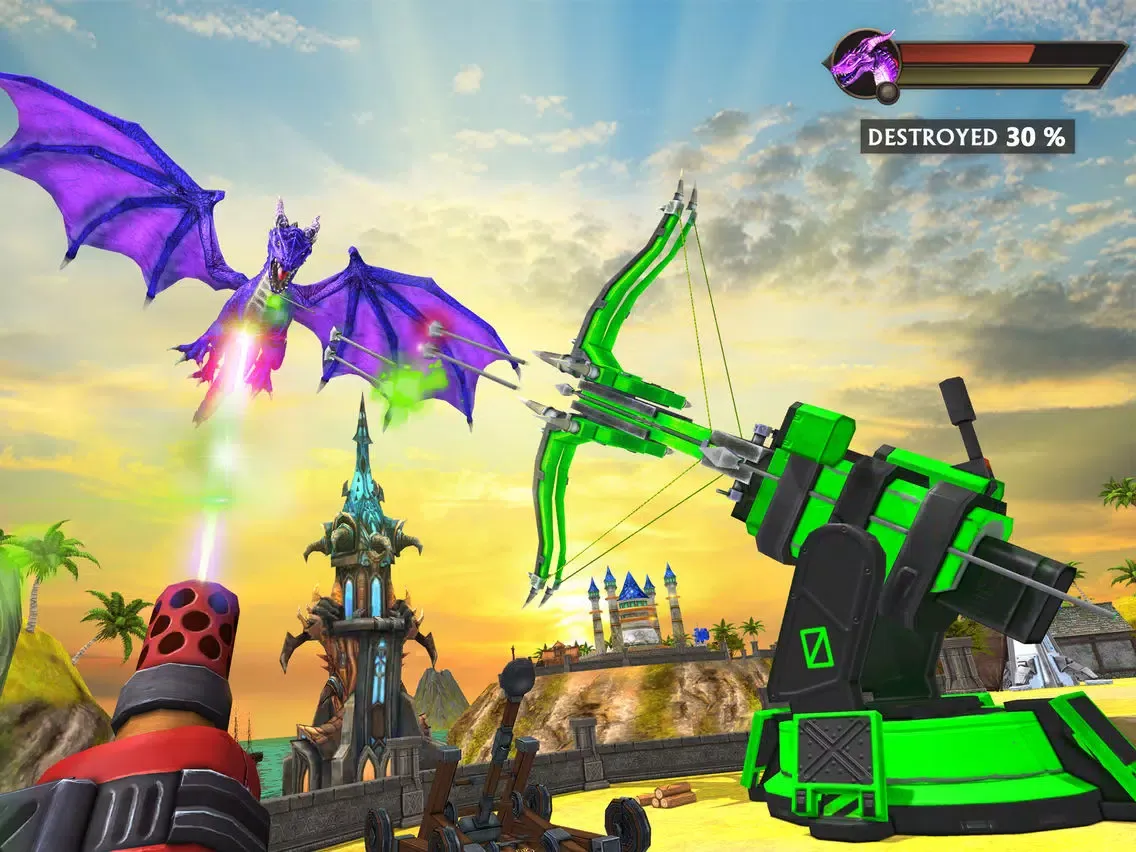 Ảnh chụp màn hình của Dragon Combat 3D iPad 
