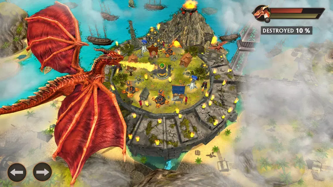 Ảnh chụp màn hình của Dragon Combat 3D