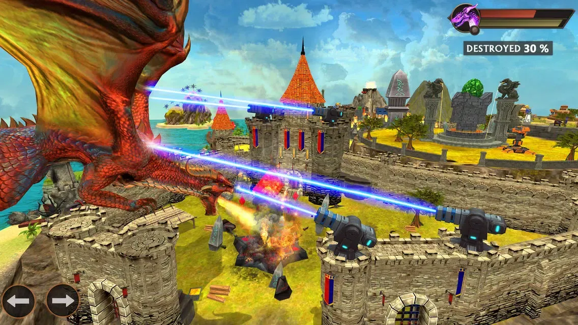 Ảnh chụp màn hình của Dragon Combat 3D
