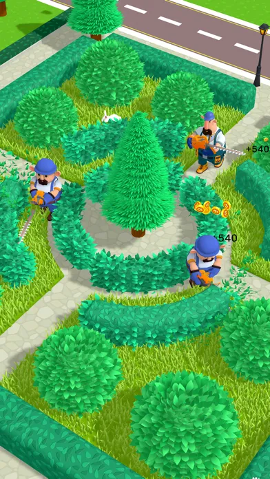 Tangkapan layar Topiary 3D - Garden Trimming