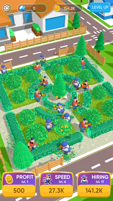 Tangkapan layar Topiary 3D - Garden Trimming