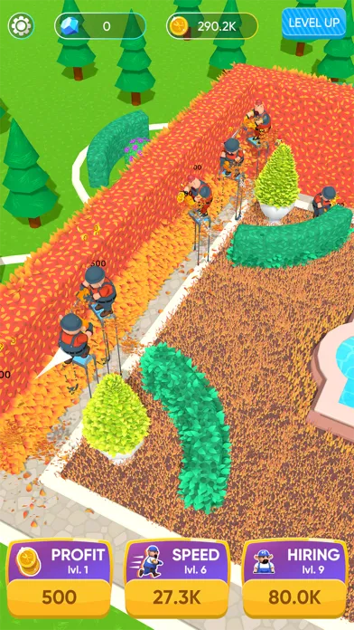Tangkapan layar Topiary 3D - Garden Trimming