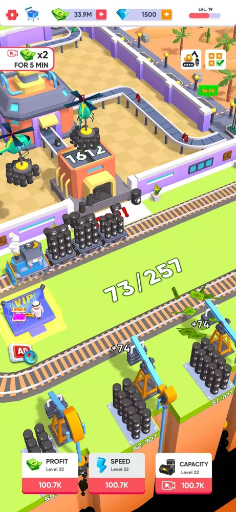 Ảnh chụp màn hình của Oil Mining 3D - Petrol Factory
