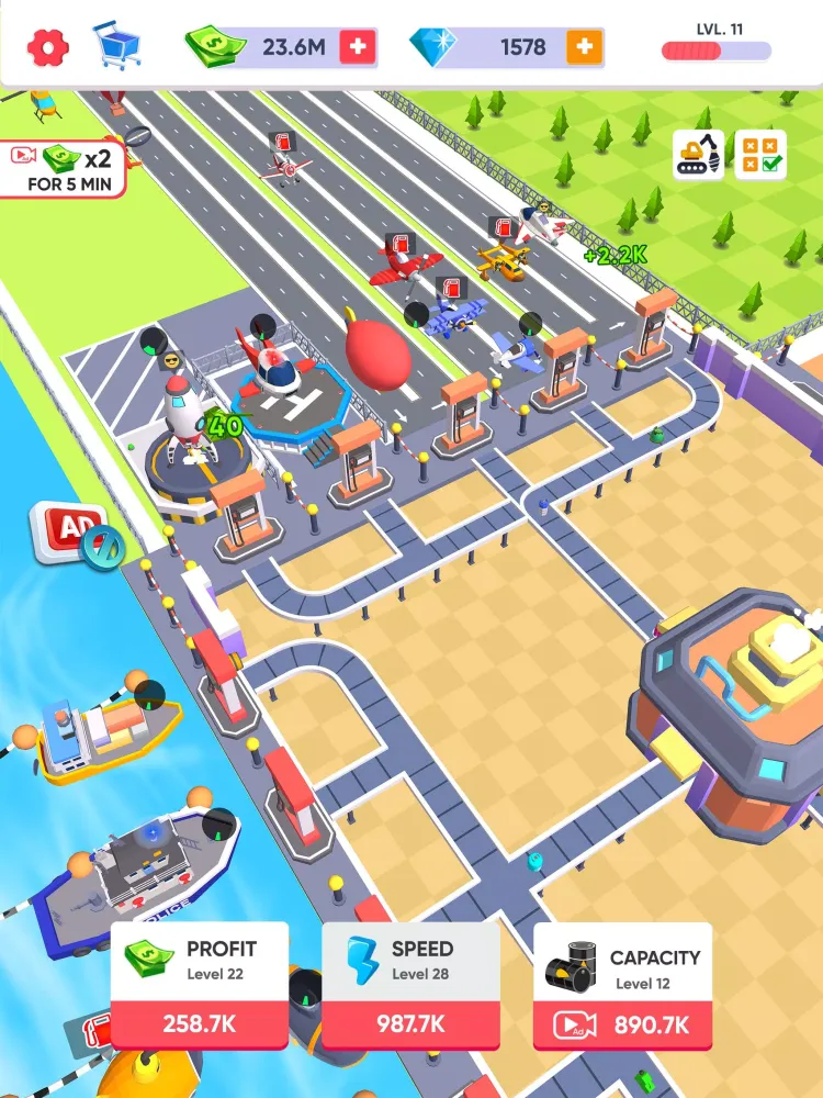 Ảnh chụp màn hình của Oil Mining 3D - Petrol Factory