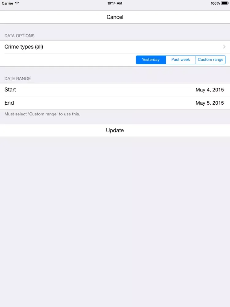 SEA Crime iPad  স্ক্রিনশট
