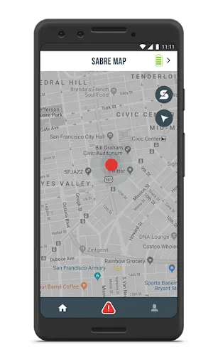 SABRE Personal Safety Screenshots