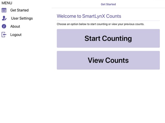 SmartLynX Counts iPad  スクリーンショット