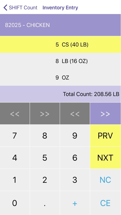 SmartLynX Counts スクリーンショット