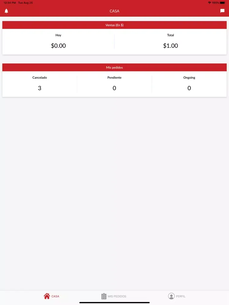 Sabrosito Comerciante iPad  Ekran Görüntüleri