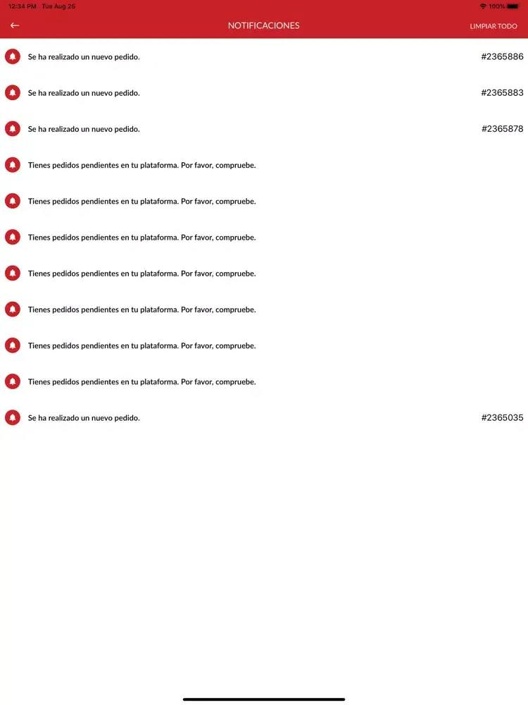Sabrosito Comerciante iPad  Ekran Görüntüleri