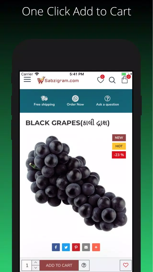 Sabzigram-Online Grocery Store سکرین شاٹس