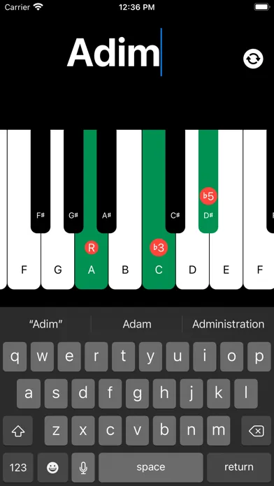 Piano Chords Dictionary Screenshots
