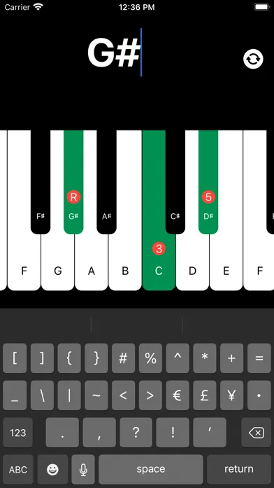 Piano Chords Dictionary Screenshots