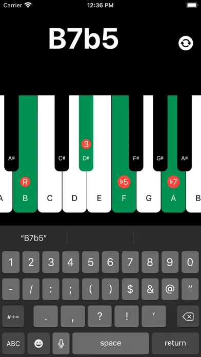 Piano Chords Dictionary Screenshots