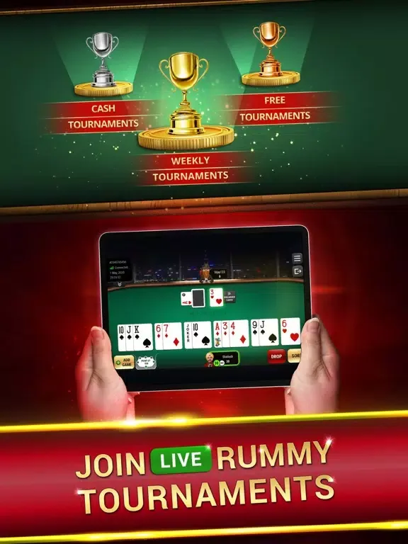 KhelPlay Rummy: Online Rummy iPad 应用截图