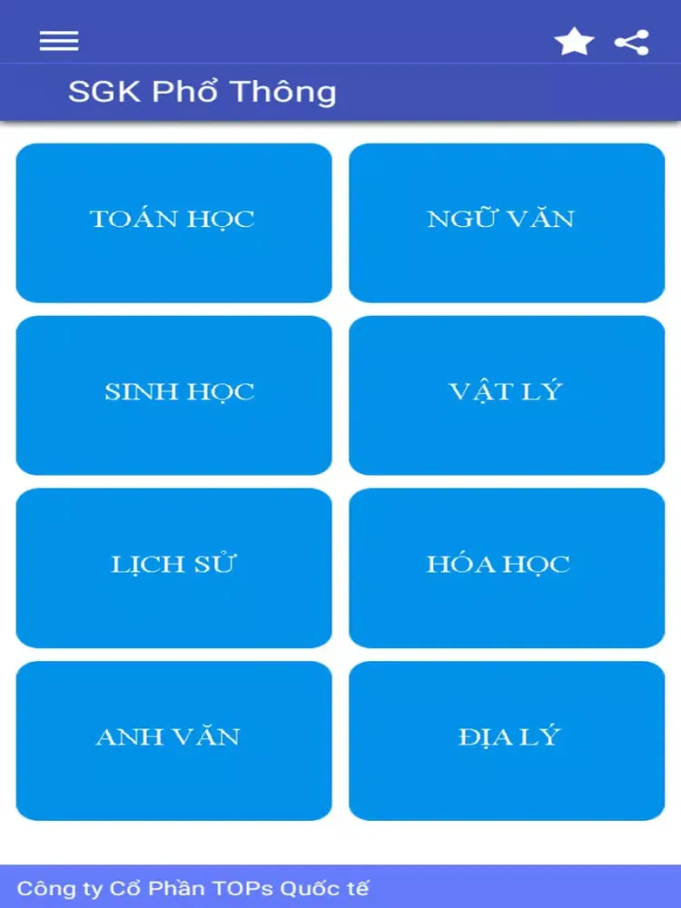 Sách Giáo Khoa Phổ Thông iPad  Screenshots