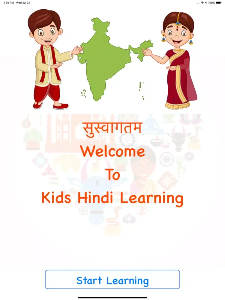 تصاویر Kids Hindi Learning iPad 