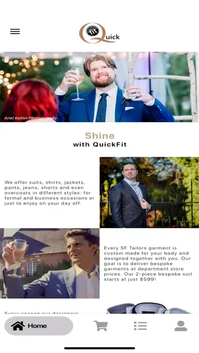 Zrzuty ekranu QuickFit App