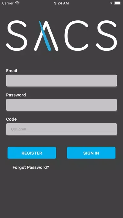 Zrzuty ekranu SACS App