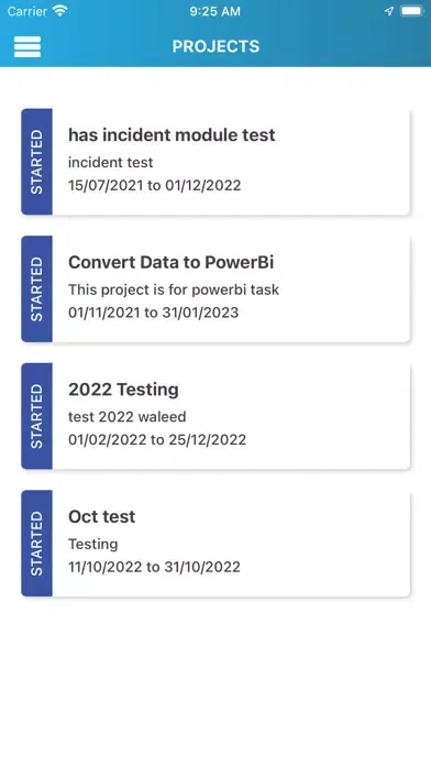 Zrzuty ekranu SACS App