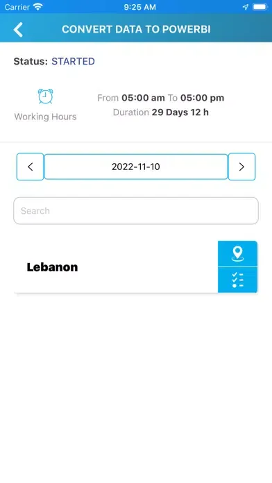 Zrzuty ekranu SACS App