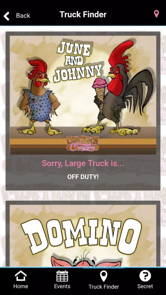 Скриншоты Cowtown Creamery Food Truck Finder