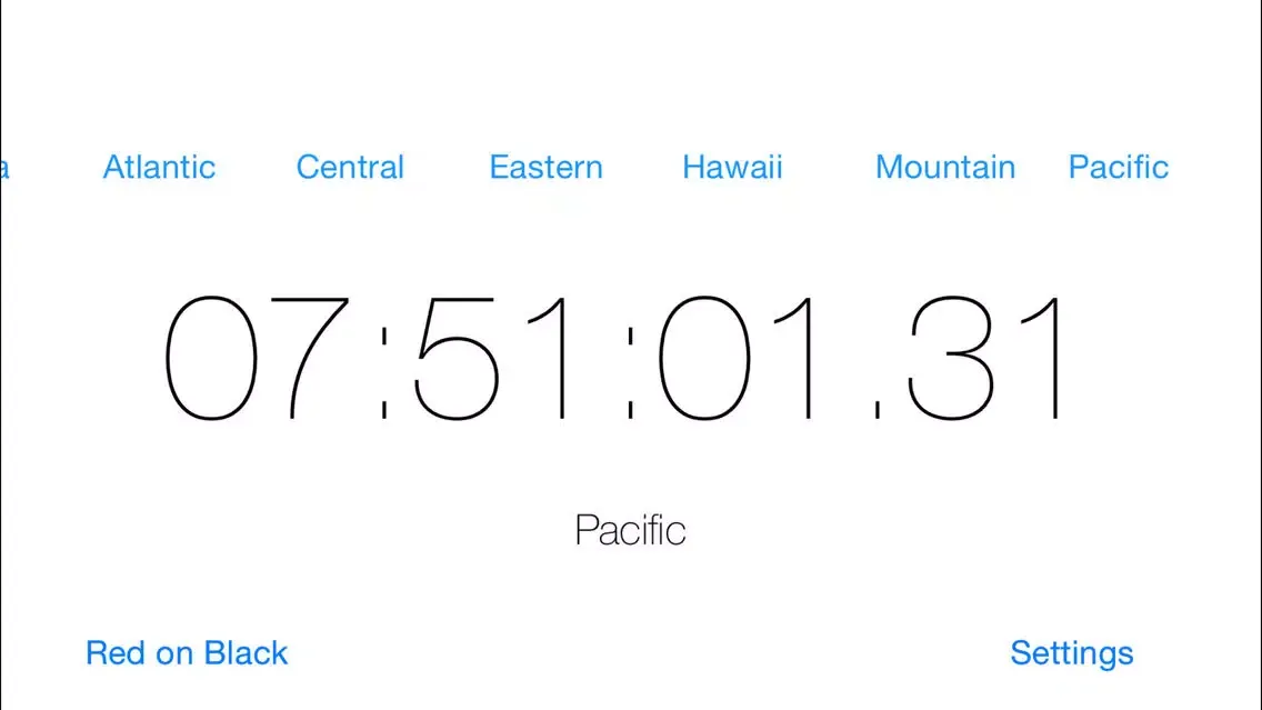 Capturas de pantalla de Official US Time