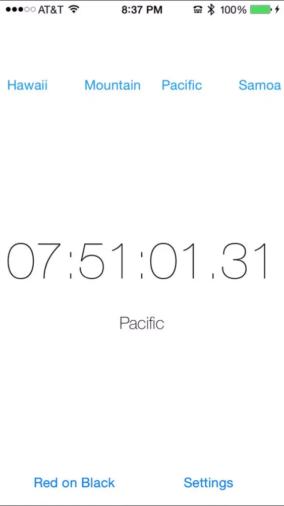 Capturas de pantalla de Official US Time