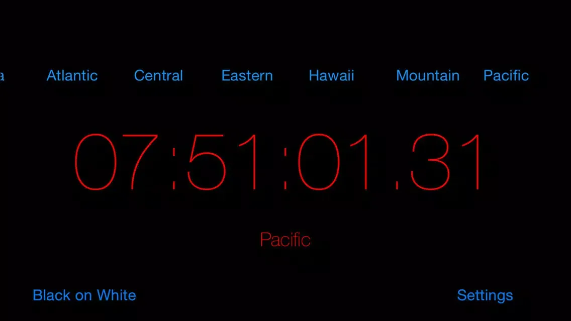 Capturas de pantalla de Official US Time