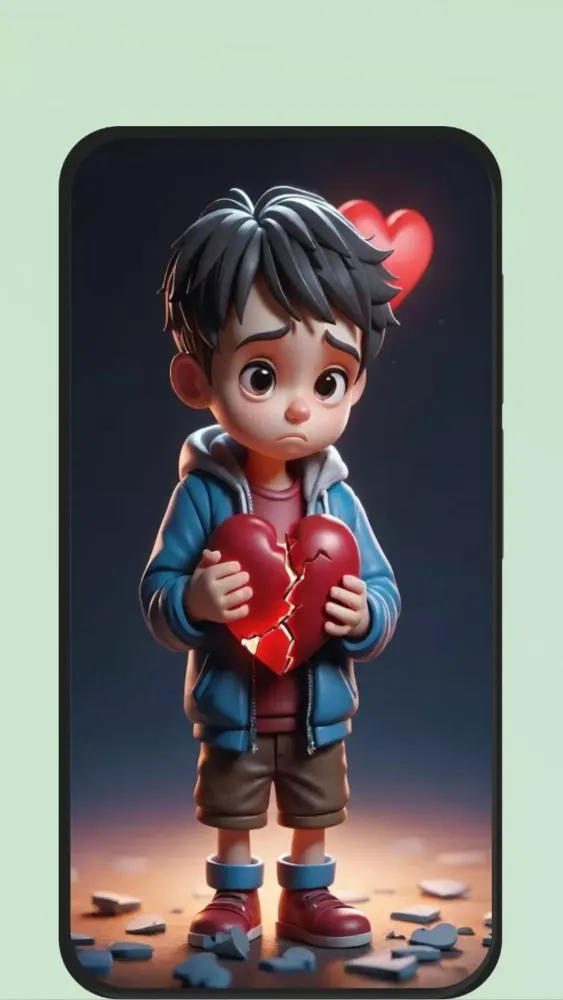 sad broken heart wallpaper應用截圖